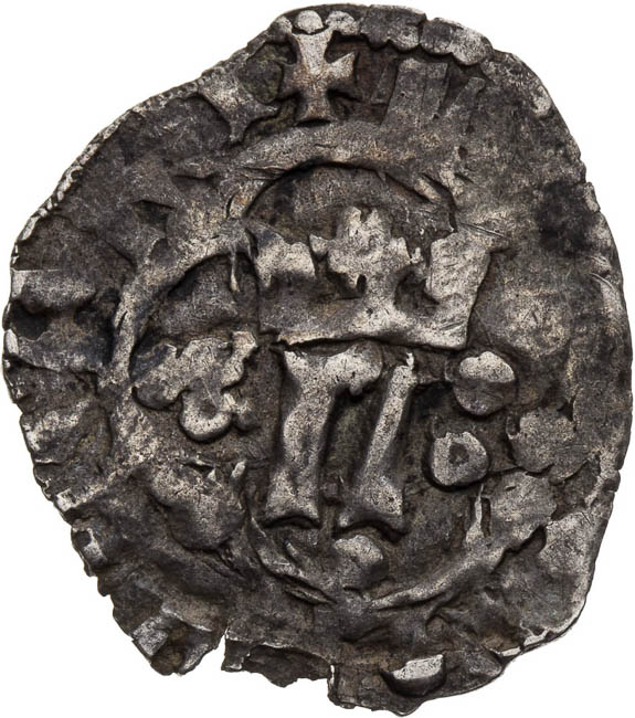 1/2 Groschen (1342 - 1382) - back