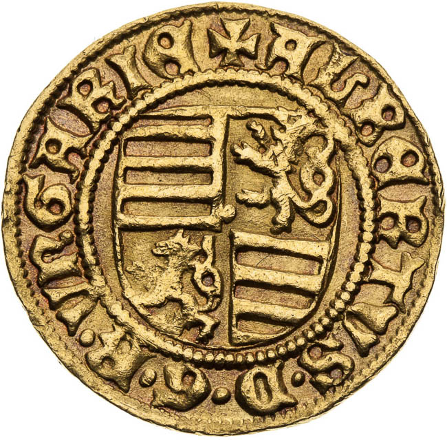 Goldgulden (1438) - front