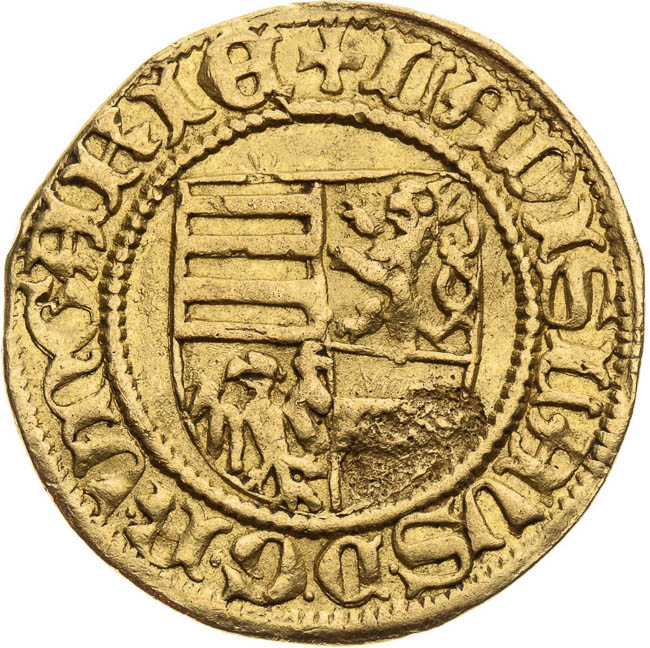 Goldgulden (1455) - front