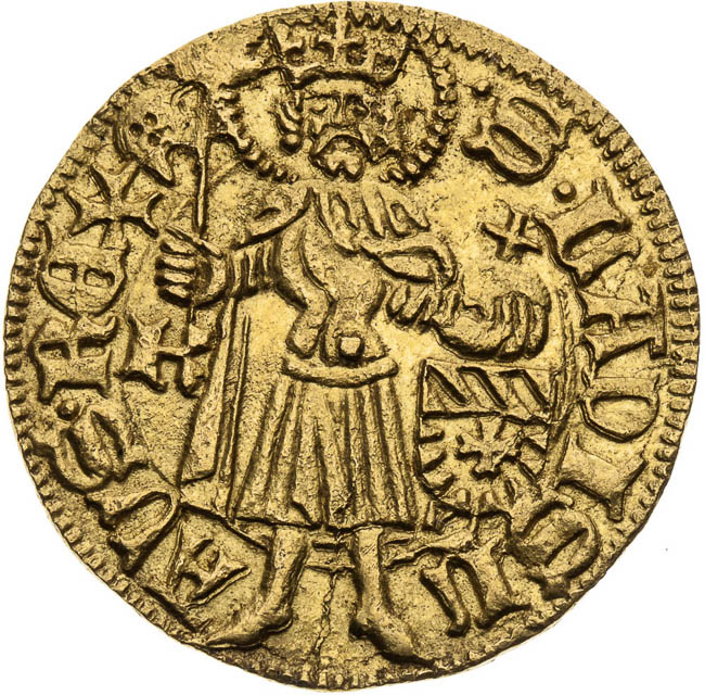 Dukát (1458-1459) - revers