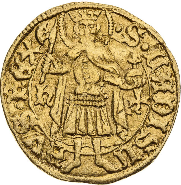 Dukát (1466) - revers