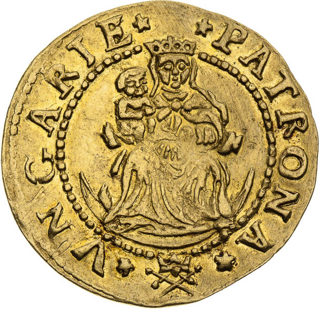 Ducat 1582 - back