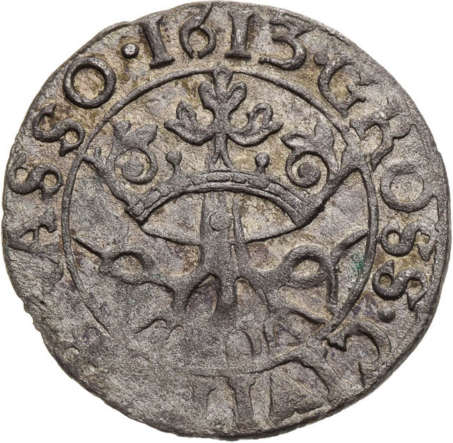 Groš 1613 - avers