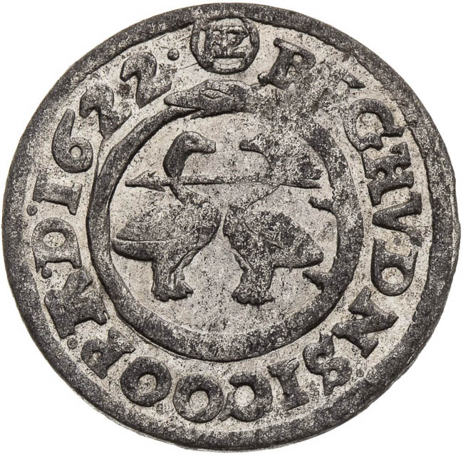 3 Kreutzer 1622 - back