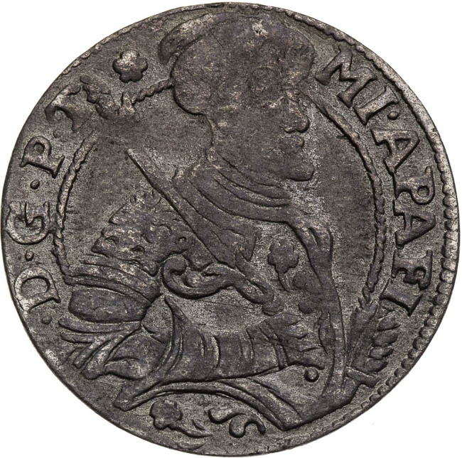 XII Denar Groschen 1673 - front