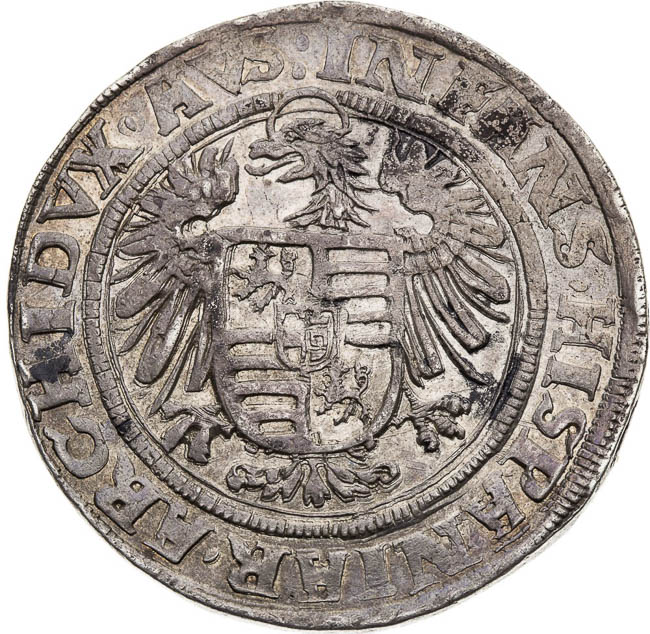 Tolar 1554 - revers