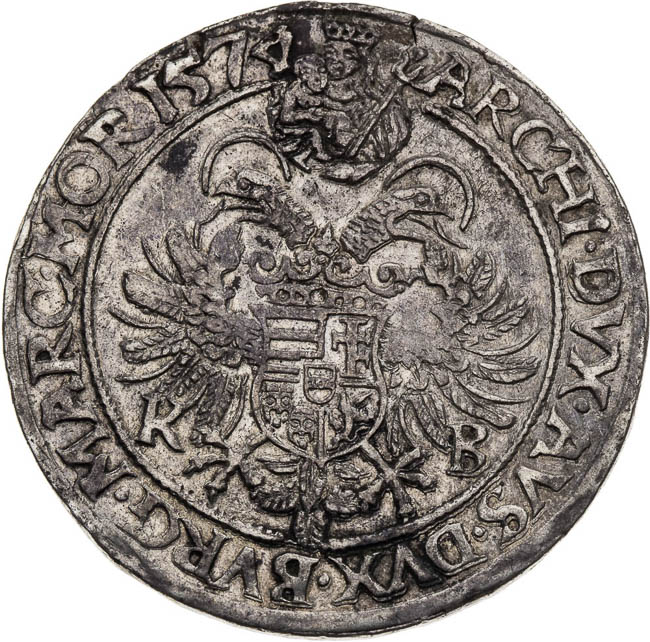 1/2 Tolar 1574 - revers