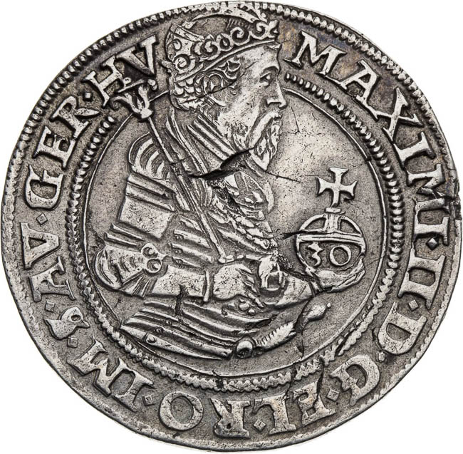 30 Krejcar 1569 - avers