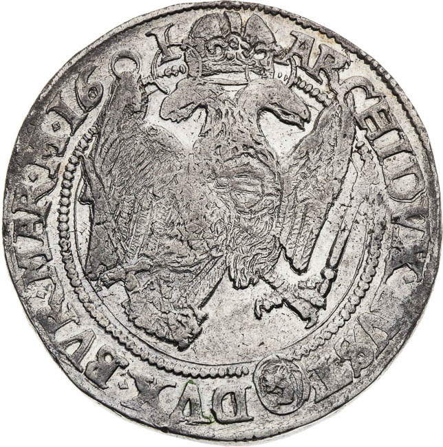 Tolar 1601 - revers
