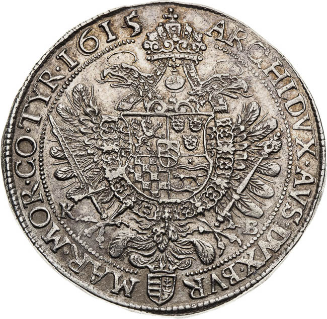 Thaler 1615 - back