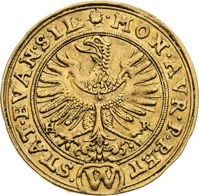 Dukát 1634 - avers