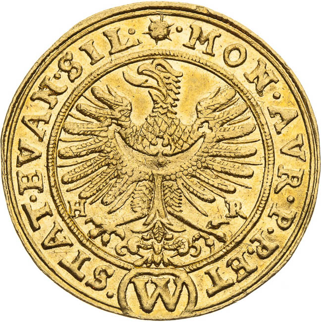 Dukát 1635 - avers