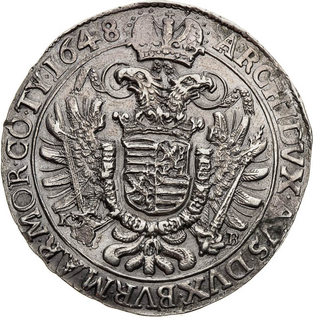 Tolar 1648 - revers