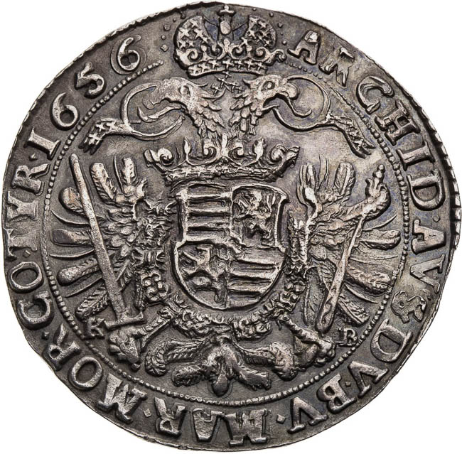 1/2 Tolar 1656 - revers