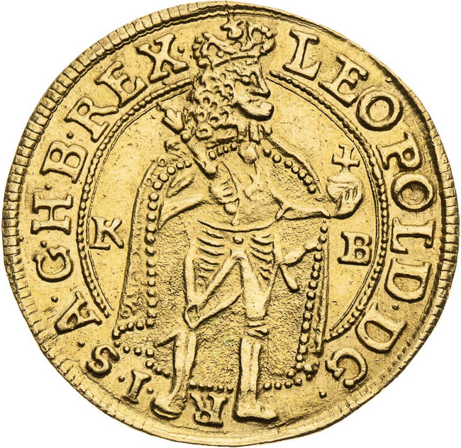 Ducat 1691 - front