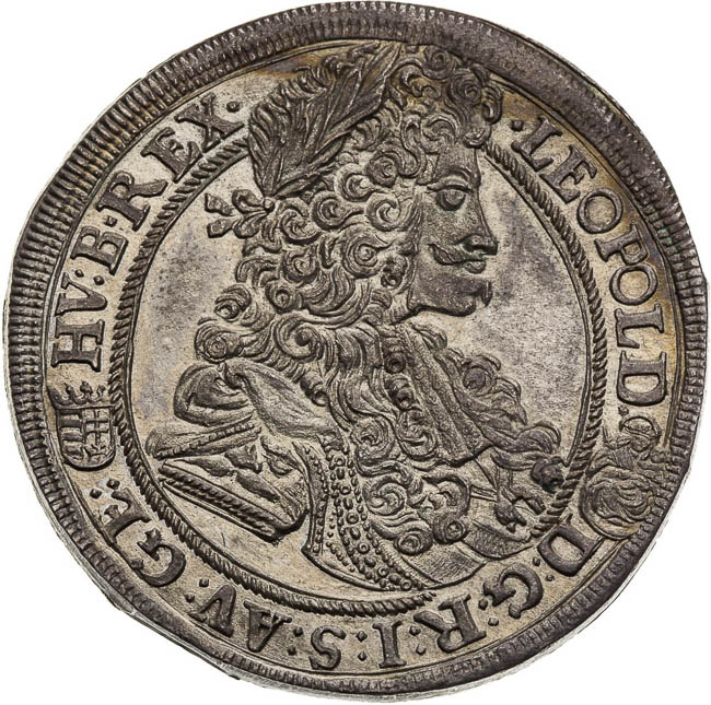 1/2 Thaler 1697 - front