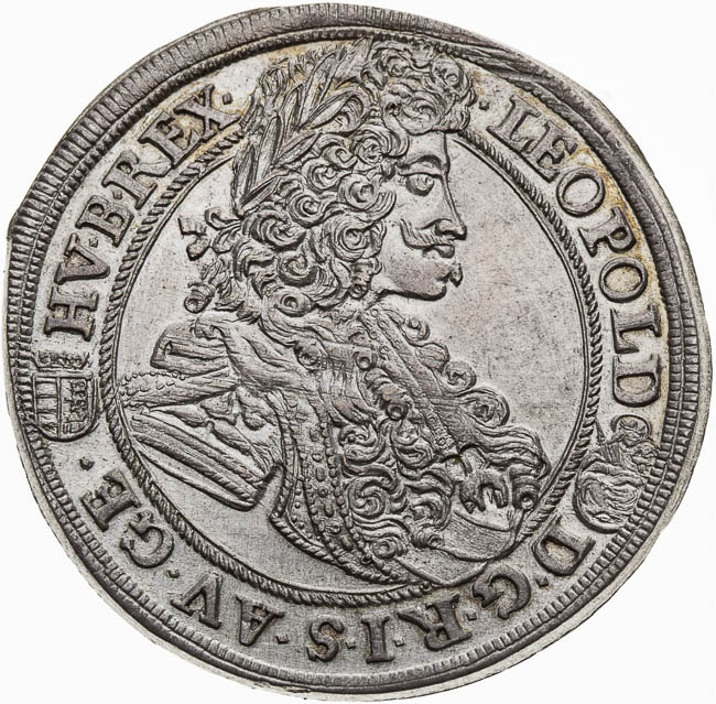 1/2 Tolar 1698 - avers