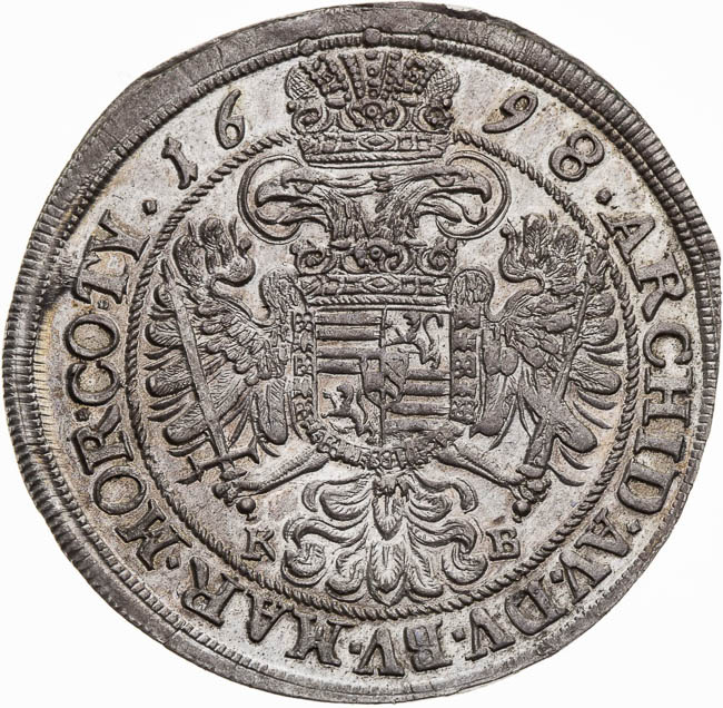 1/2 Tolar 1698 - revers
