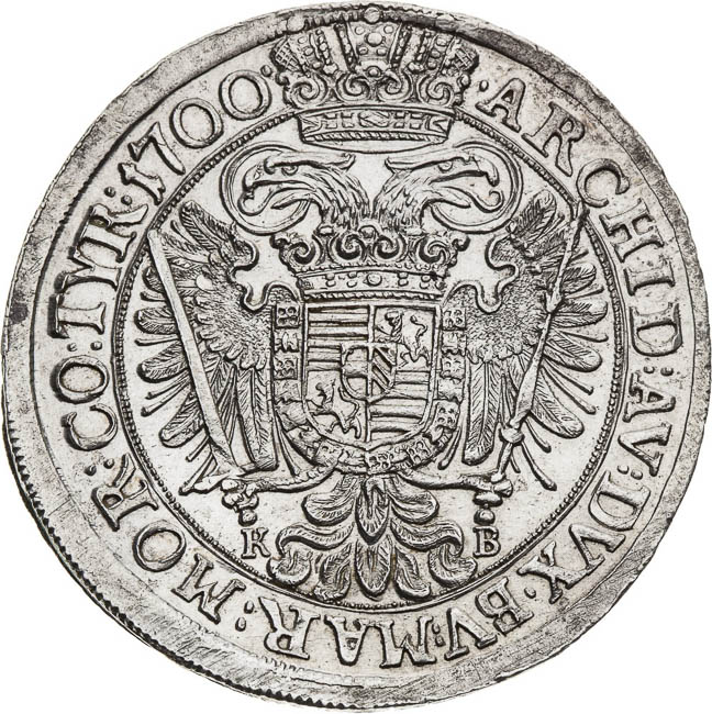 1/2 Tolar 1700 - revers