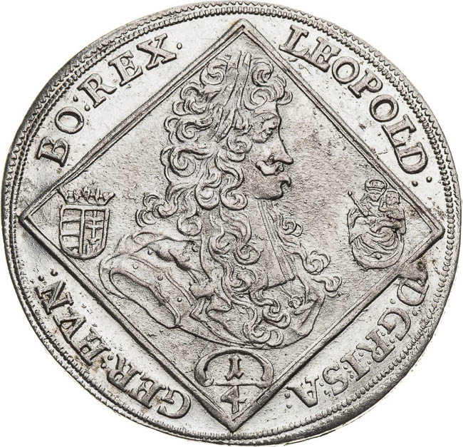 1/4 Tolar 1703 - avers