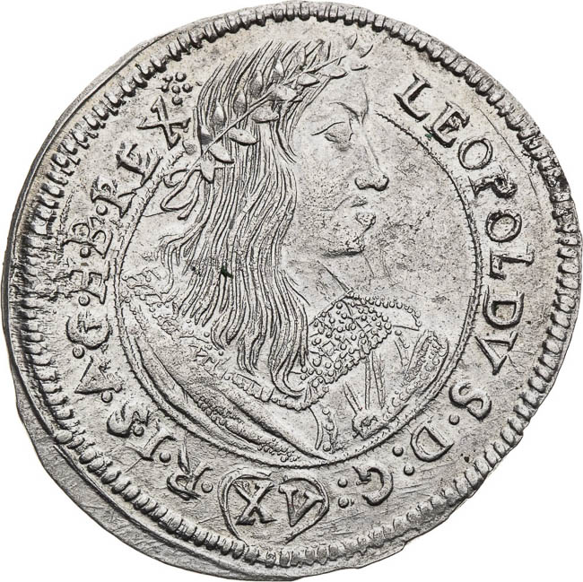 XV Kreutzer 1660 - front