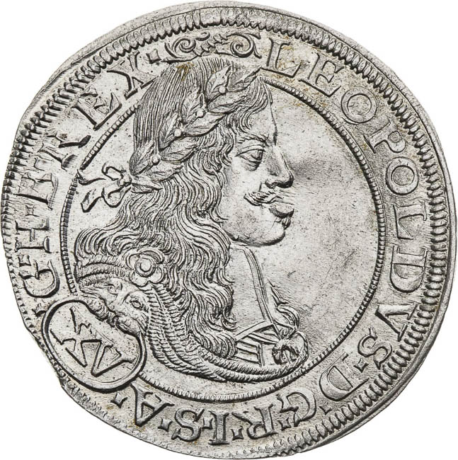 XV Kreutzer 1664 - front