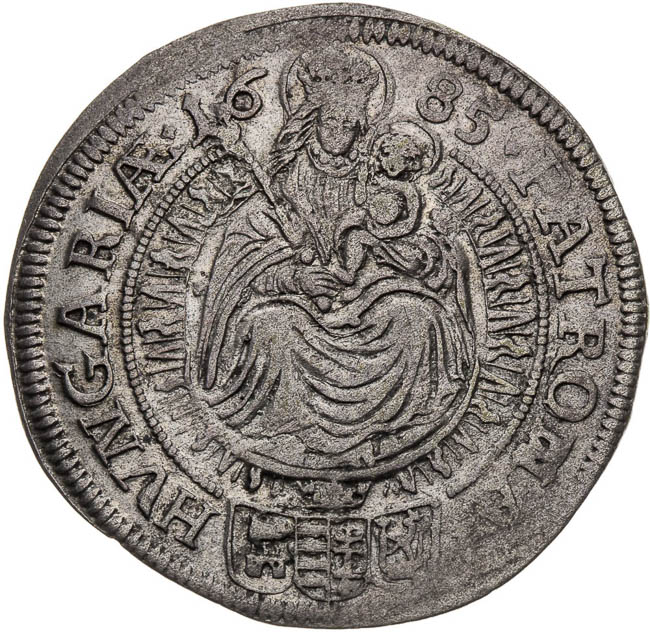VI Kreutzer 1685 - back
