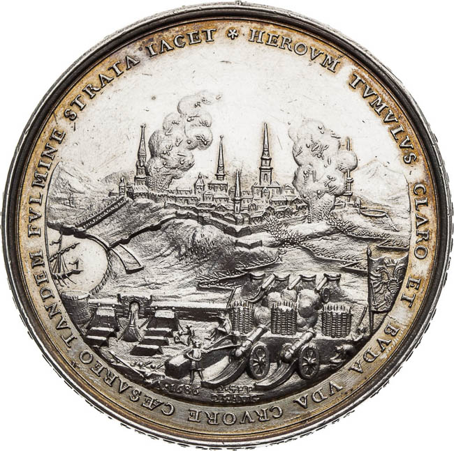 Medaile 1686 - revers