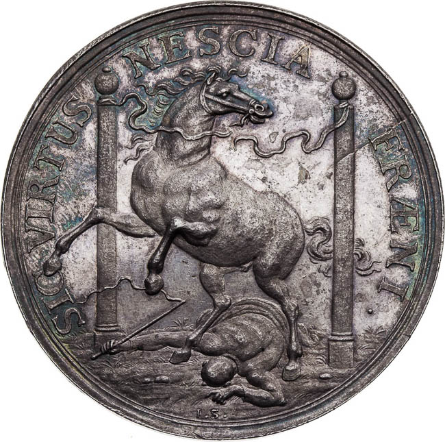Medaile 1680 - revers