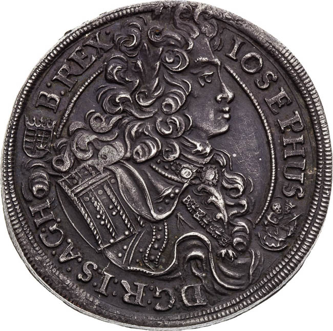 1/2 Thaler 1709 - front