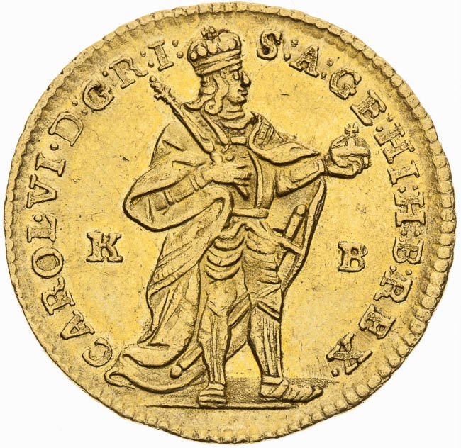 Ducat 1738 - front