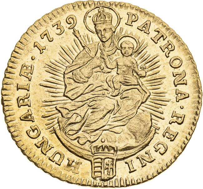Ducat 1739 - back