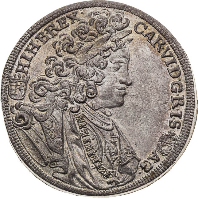 1/2 Thaler 1717 - front