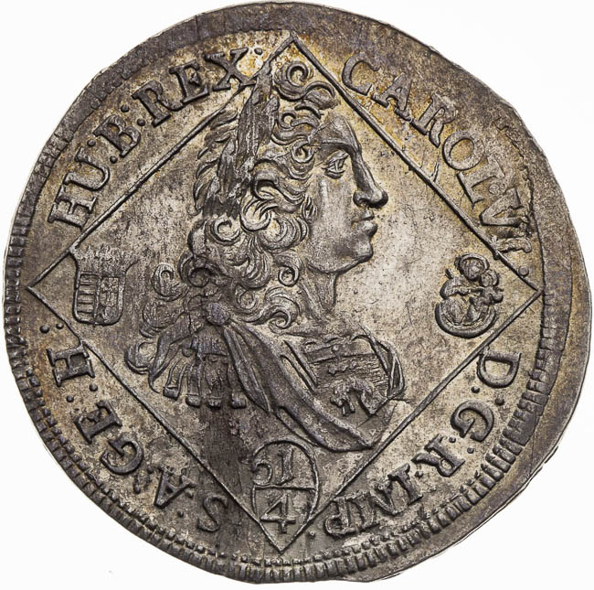 1/4 Thaler 1732 - front