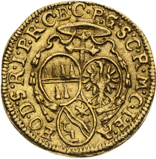 1/4 Ducat (1711 - 1738) - back
