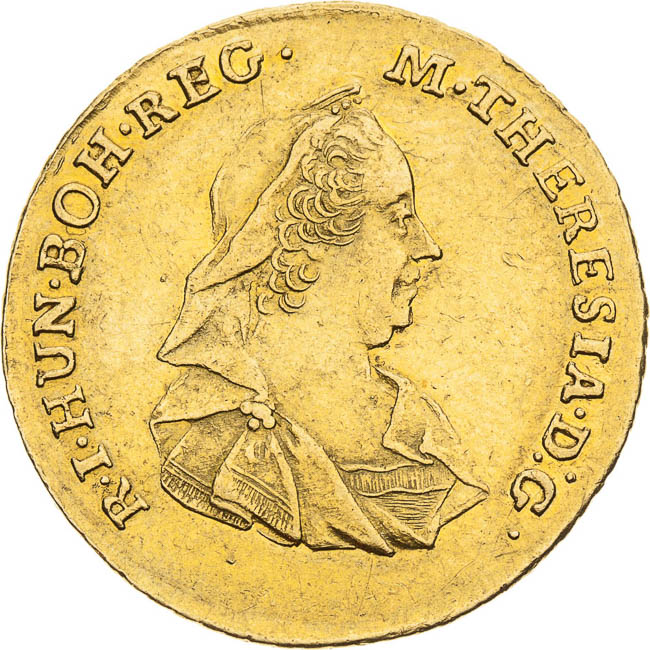 2 Ducats 1772 - front
