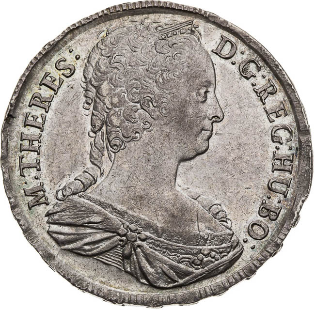 Thaler 1743 - front