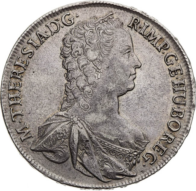 Thaler 1758 - front