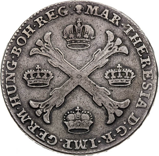 Kronentaler 1765 - front