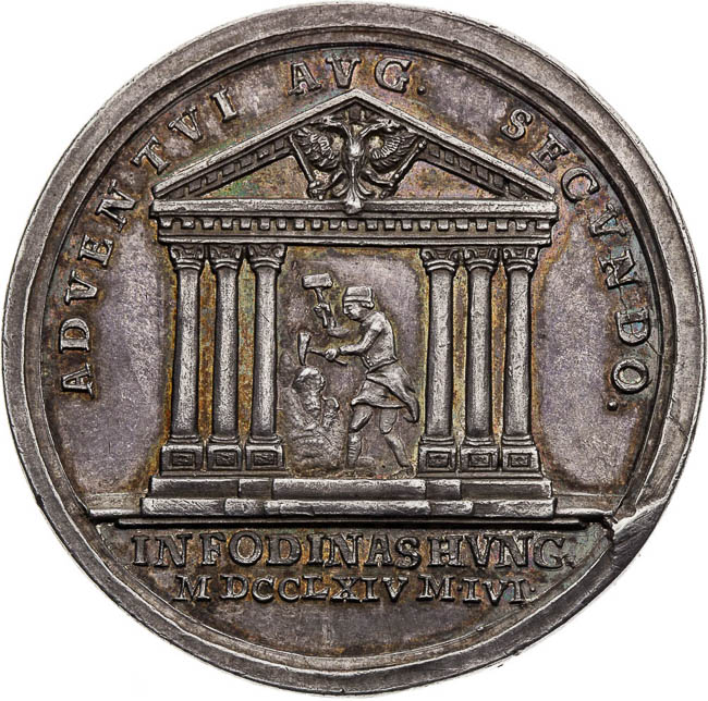Medaile 1764 - revers