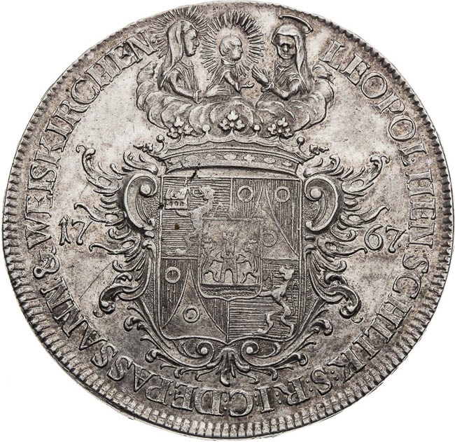 Thaler 1767 - front