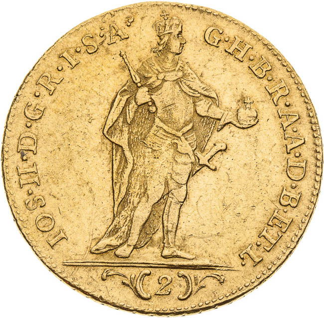 2 Dukát 1781 - avers