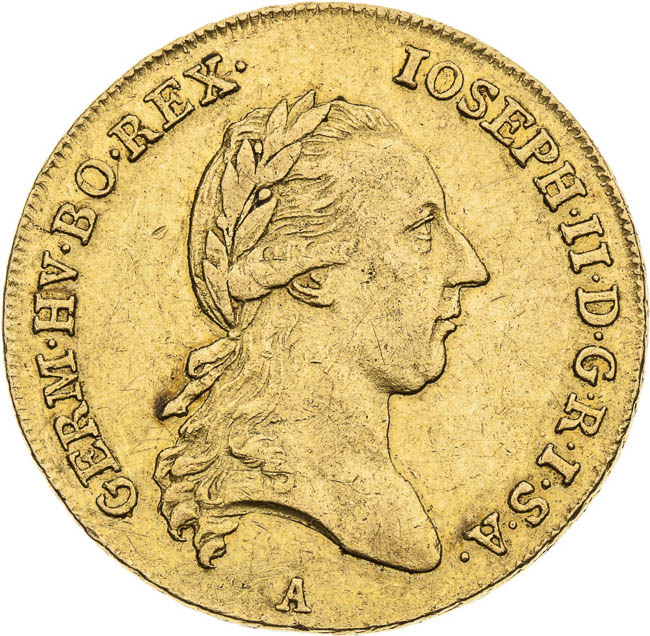 2 Dukát 1787 - avers