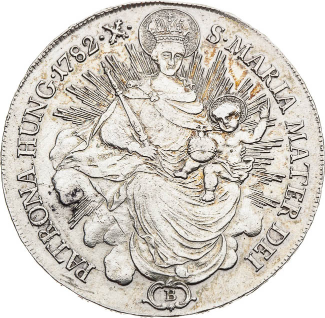 Tolar 1782 - revers
