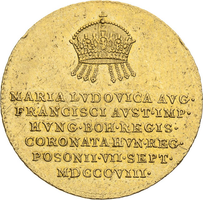 Žeton 1808 - avers