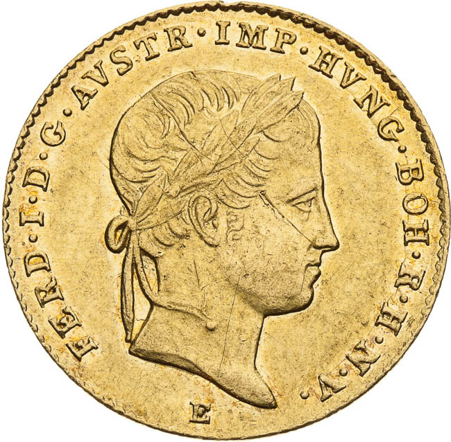 Ducat 1838 - front