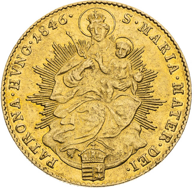 Ducat 1846 - back
