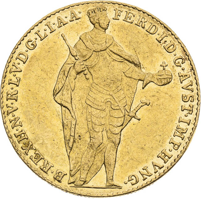 Ducat 1848 - front