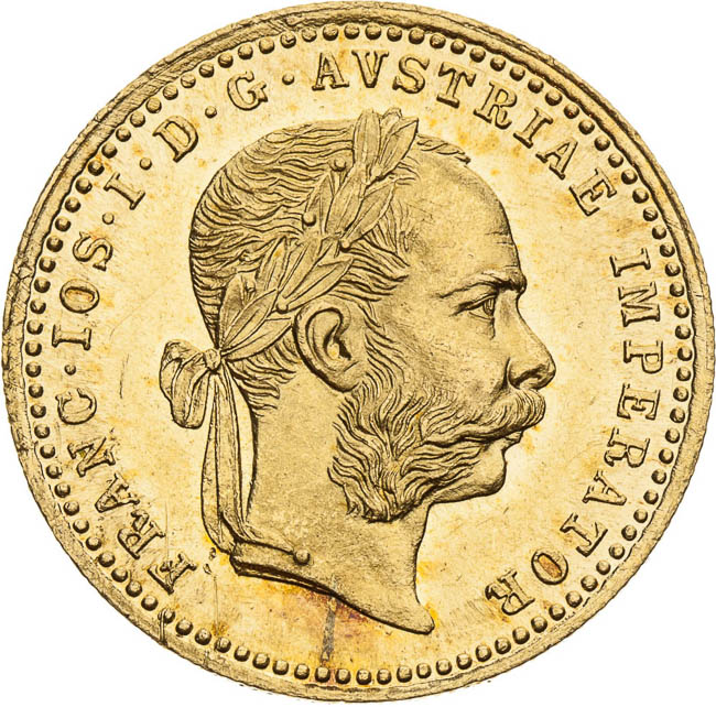 Ducat 1872 - front
