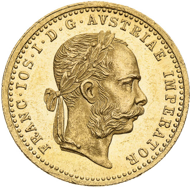 Ducat 1878 - front